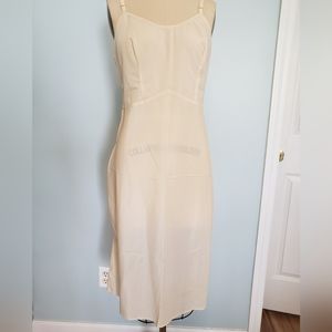1940's Pin Up Vintage Cream Slip, 34" bust